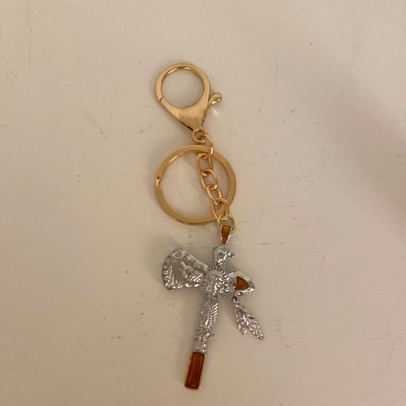 Handcrafted Repurposed Bag charm - Picture 2 of 3